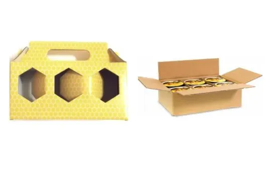 Cajas de miel
